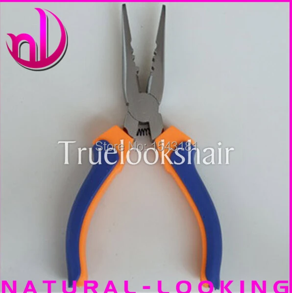

Professional 1PCS wholesale High-grade D type plier for hair extensions pliers keratin bonding micro loop plier