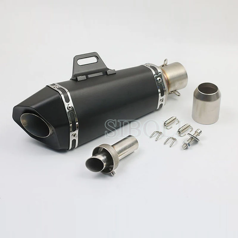 

Inlet 51MM Motorcycle Exhaust Slip-on GP Motorcross Pipe With Moveable DB Killer For Akrapovic Motorbike Exhaust Pipe
