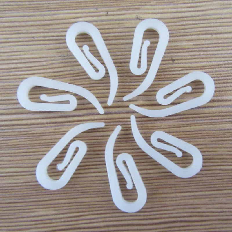 100 шт. крючки для занавесок белая пластиковая форма оконная занавеска подвесные аксессуары для домашнего декора