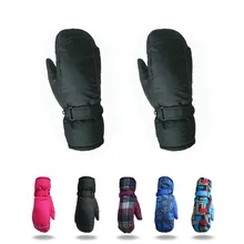 Зимний взрослый теплый водонепроницаемый ветрозащитный защита от снега сноуборд лыжные спортивные перчатки@ PYS