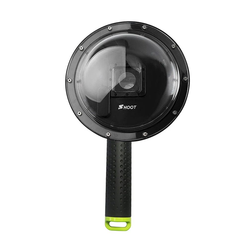SHOOT 6 дюймов подводный купол порт для GoPro Hero 4 3 + камера с Go Pro Чехол держатель камеры