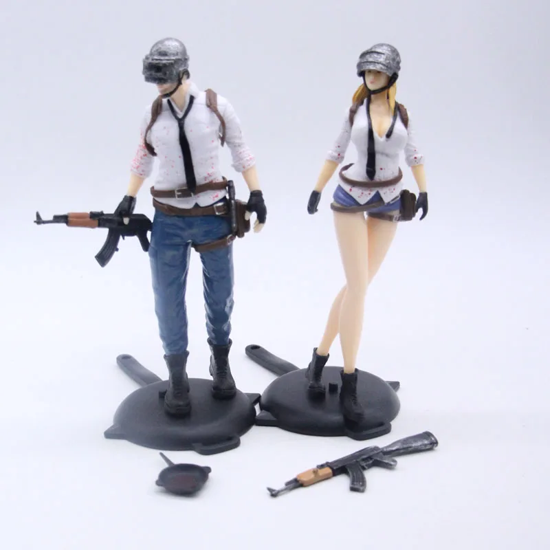 Дешевая распродажа игровой персонаж Playerunknowns Battlegrounds PUBG мужские и женские модели