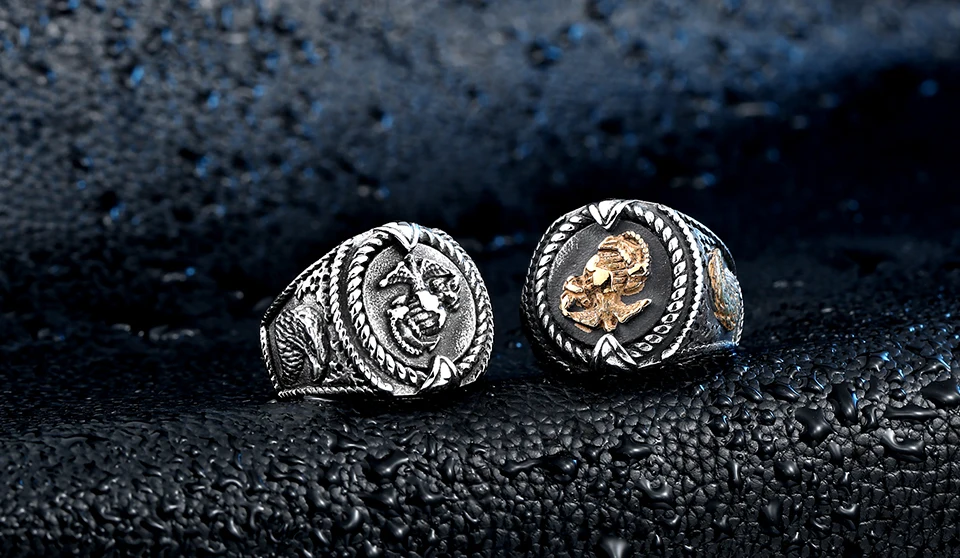 Стальное солдатское высококачественное модное дизайнерское умное кольцо с орлом из нержавеющей стали для мужчин