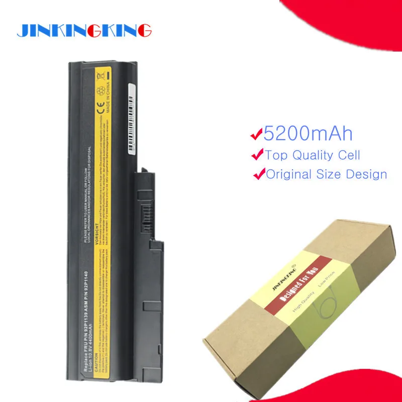

Аккумулятор для ноутбука Lenovo ThinkPad R60 R60e R61 R61e R61i T60 T60p T61 FRU 92P1139 92P1141 92P1138 92P1140 42T5233