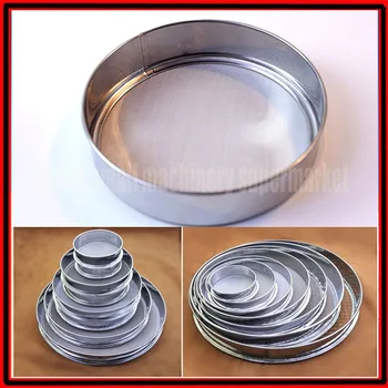 

D10-60cm 10-200 mesh Standard Test sie Fine Mesh Food Stainless Steel Strainers screen mesh oil strainer flour Baking tools