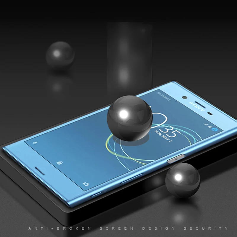 Закаленное 3d стекло с полным покрытием для Sony XA1 Plus XA2 Ultra XA 2 XZ Premium X Compact Z G3412 H4133