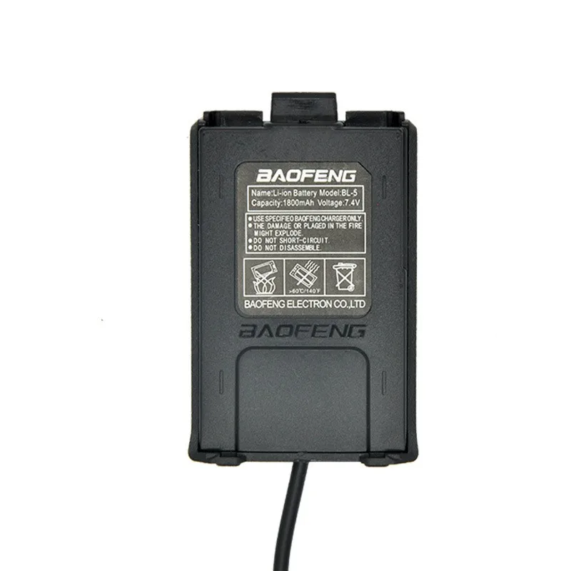 Новый автомобиля 12 V Радио Батарея фильтру адаптер для BAOFENG BF-UV5R UV-5RA UV-5RB UV-5RE PLUG