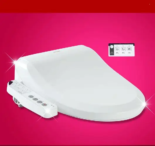 

Electric Intelligent Bidet Cover Heat Sits Led Light Integrated Smart Toilet Seat Washlet