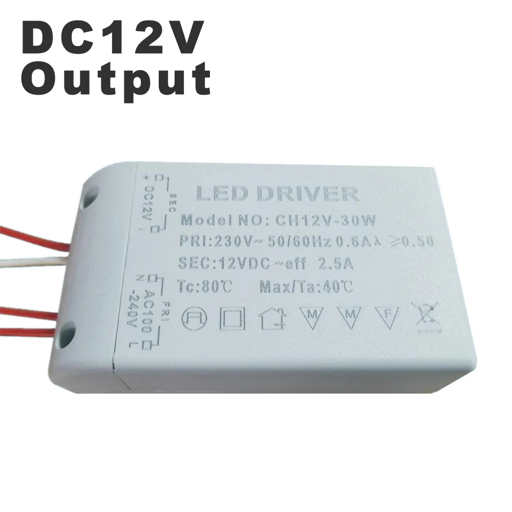 220V LED Driver Voltage 6-30W Power Supply Lighting 100-240V Transformer For G4 LED Light Beads LED Strip _ - Mobile