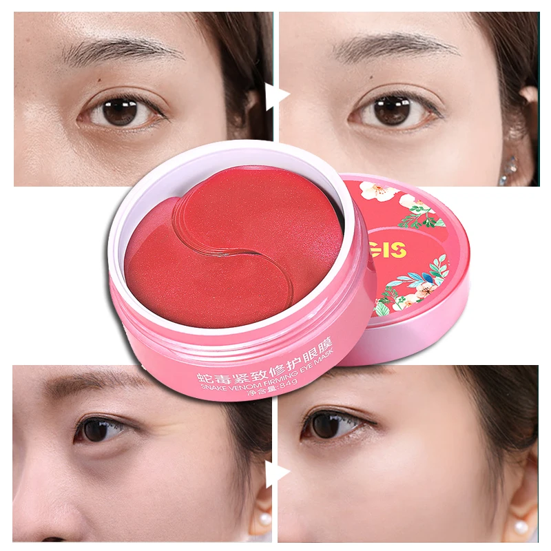 

Collagen Eye Mask Patches for The Eyes Wrinkle Dark Circles Anti-Puffiness Gel Eyes Patches Face Care snake Eye care