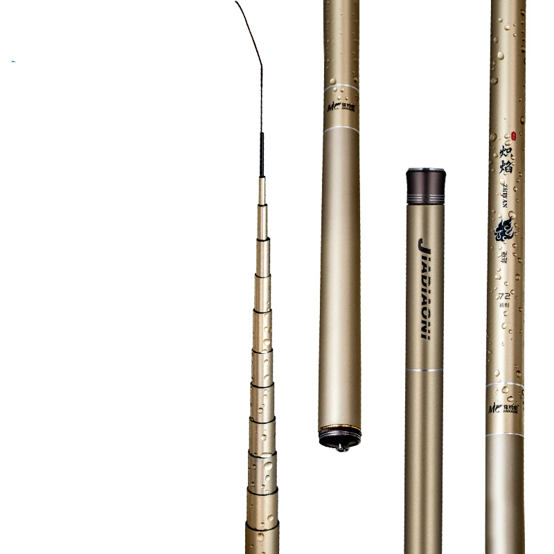

Portable Carbon Stream Rod 37 Tonalty Fish Pole 4.5 M 7.2 M Short Section Fish Rod Ultra Light and Super Hard Vara De Pesca