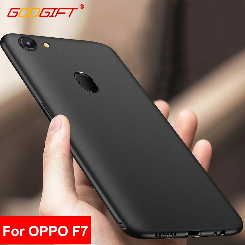 

GodGift OPPO F7 Case Luxury Matte OPPO F5 Silicone Soft Cover For OPPO F 5 Phone Case OPPO F 7 Back Cover