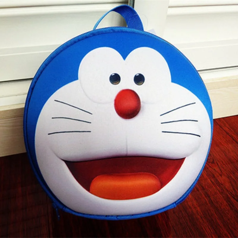 Portátil de dibujos animados lindo Doraemon cosmético organizador nylon AISLAMIENTO impermeable viaje de almacenamiento organizador Bolsas