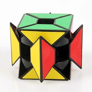 Lanlan Edge Only Void 3*3 куб черный/белый Бабочка вертолет куб подарок пазл идея для X'mas день рождения коллекционный куб - Цвет: Black