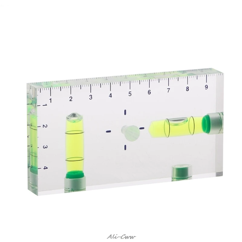 

High Precision Transparent Two Direction Magnetic Level Bubble Mini Spirit Level