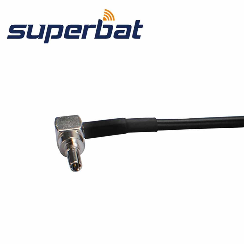 RF Coaxial Jumper Cable Assembly with N Male and CRC9 Plug