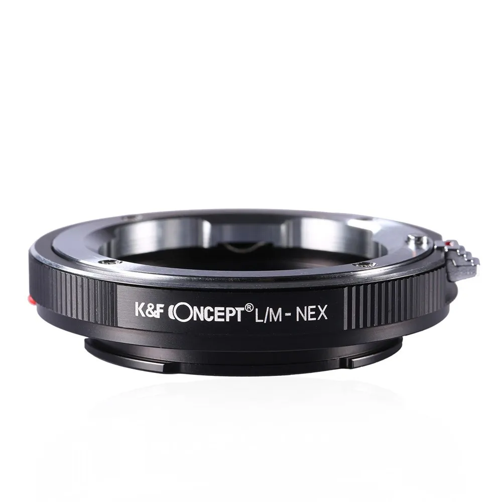 K& F CONCEFT для LM-NEX Камера переходник для объектива кольцо Leica M креплением для sony NEX E-Mount Камера тела NEX3 NEX5 NEX5N NEX7