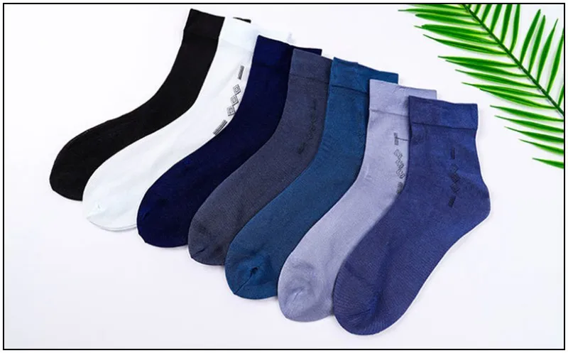 Мужские деловые носки летние бархатные носки с жемчужинами мужские мерсеризованные классические мужские модные носки 10 пар/лот = 20 штук