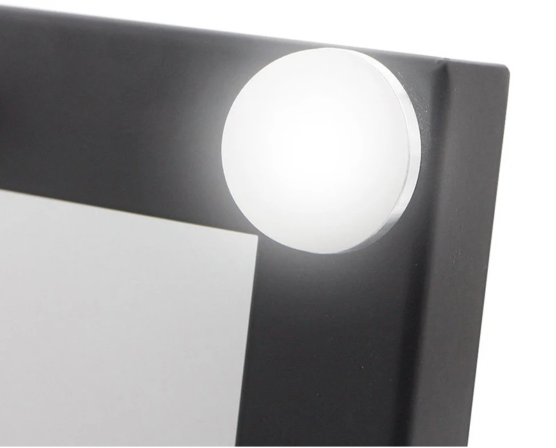 Профессиональный светодиодный сенсорный экран зеркало с подсветкой стол зеркала Большой салон косметическое настольное зеркало для макияжа со светом