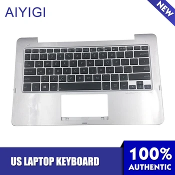 

AIYIGI New US Keyboard for Asus TX201 TX201LA Palmrest 90NB03I1-R31US0 9Z-N8KSU-801 US Layout Notebook Accessories