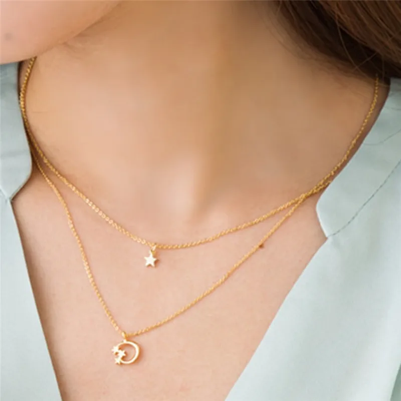 PINKSEE Popular Design Double Chains 