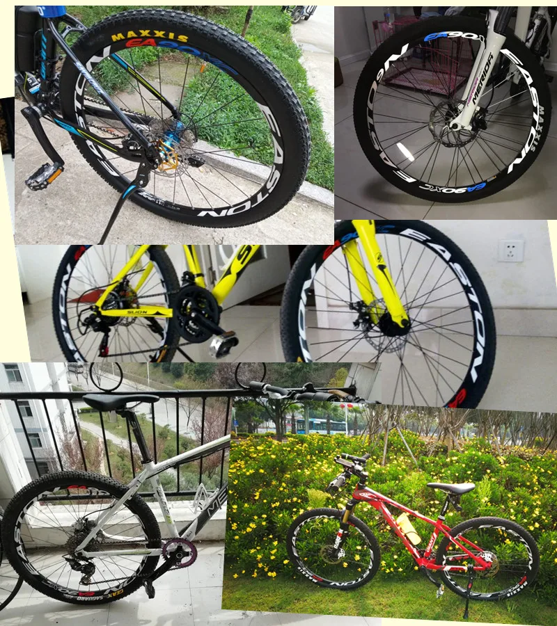HOPE tech Mountain bike bicycle wheel rim set stickers MTB dh two wheels decals