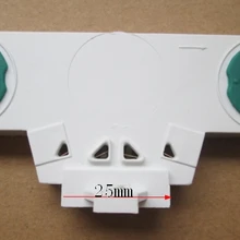 40 шт двойной головкой G13 T8 держатель лампы Twin свет Разъем для светодиодный Light Tube