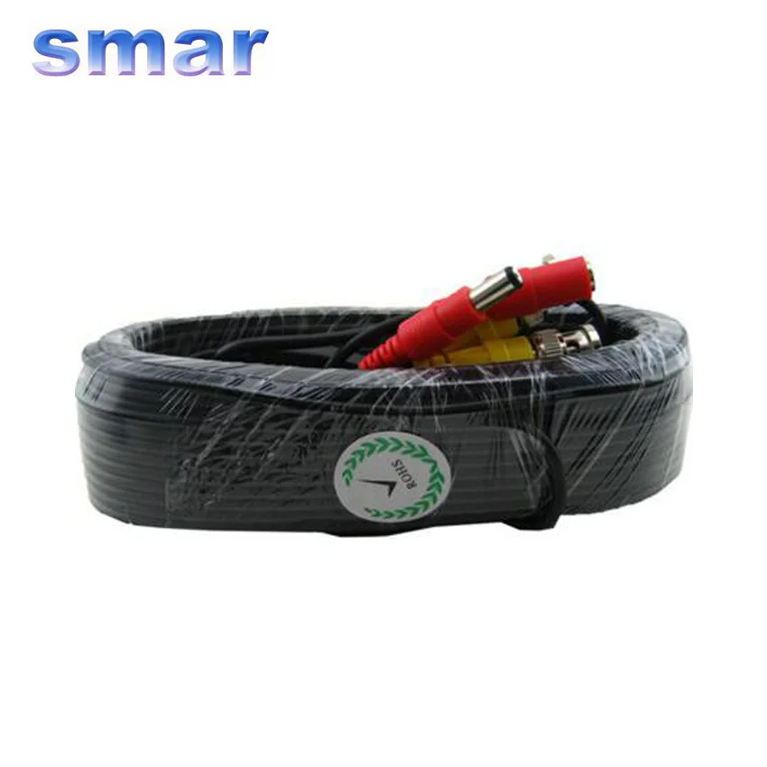 

20m BNC Video DC Power CCTV Cable for Security Camera Cable Surveillance Accessories