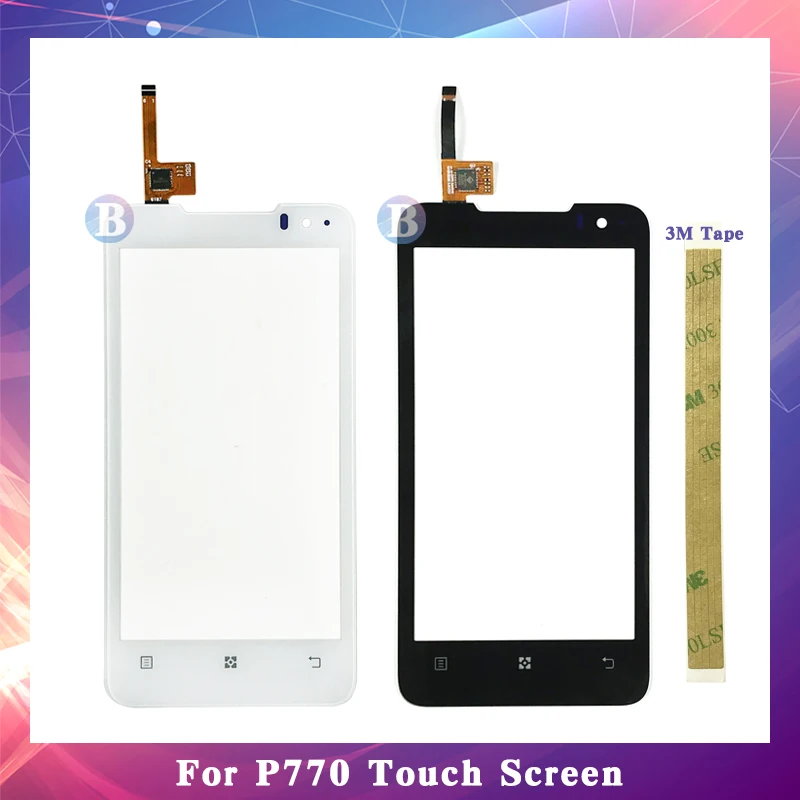 

High Quality 4.5" For Lenovo P770 Touch Screen Digitizer Sensor Outer Glass Lens Panel Replacement