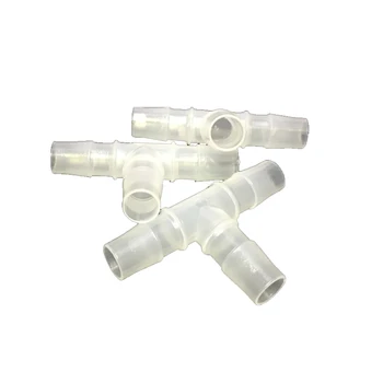 

OD 2/3/4/6/8/10/12/14/16/19/25mm Three Way T Type Three Way Joint Plastic Joint Pagoda Three Hose Connection Plastic Connector