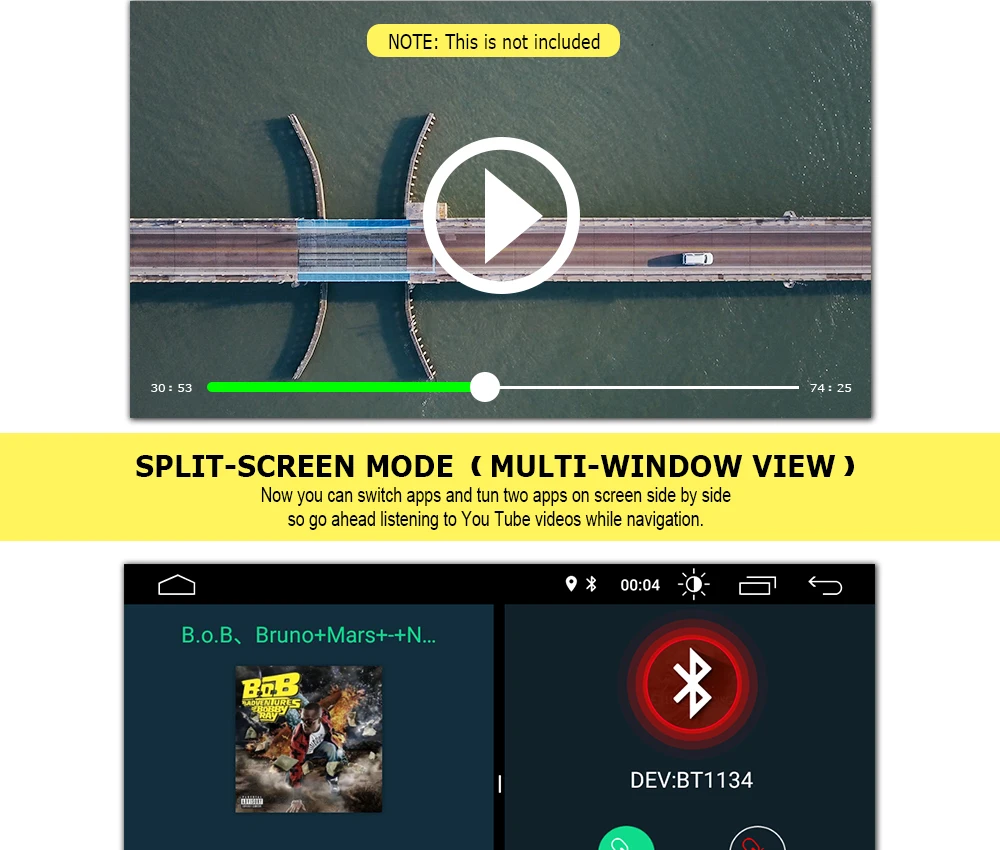 Cheap Josmile 2 Din Android 9.0 Car DVD Player For Toyota Sequoia Toyota Tundra 2007 2008 2009 2010 2011 2012 2013 Autoradio Wifi IPS 13