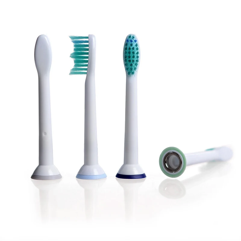 4 шт./компл. Электрический Зубная щётка головки Замена для Philips Sonicare ProResults HX6014 с защитной крышкой для путешествий