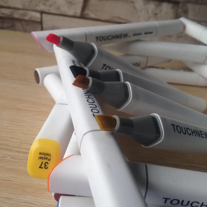 

B63/Seven generations/Mark pen design commonly used suits/Artist Dual Head Markers Set /for Brush Pen Painting Marker/