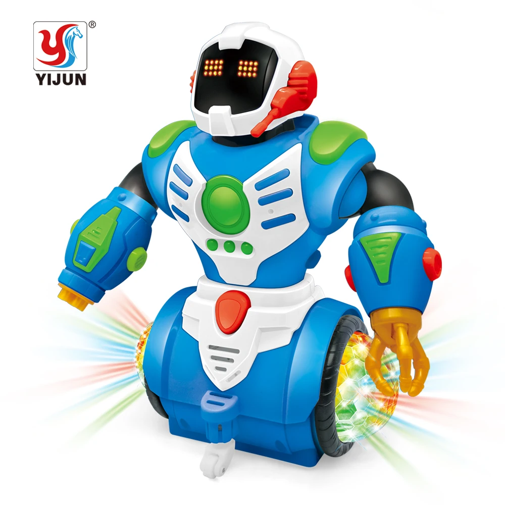 

YiJun Electric Dancing Intelligent Robot Toy Light Music Children Pet Brinquedos Electronics Jouets Electronique for Boy Kid