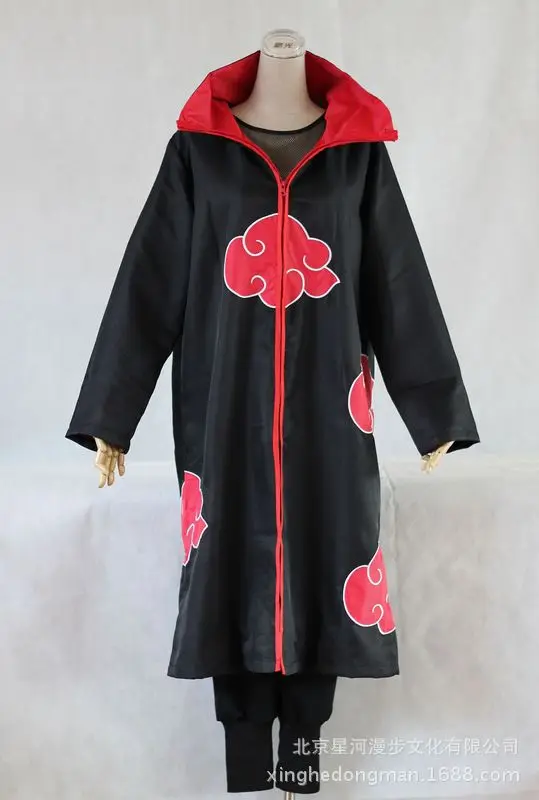 Naruto Akatsuki Uchiha Itachi Cosplay Costumes Cosplay Cloak High