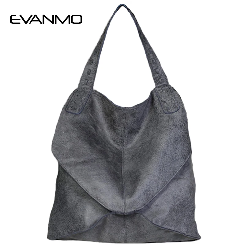 

Scrub Women Bag Genuine Leather Shoulder Bag 2019 Hot Large Capacity Design Lady Cowhide Leather Crossbody Famous Bag