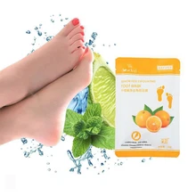 Маска для ног лимонная эссенция педикюрные носки отшелушивающие носки пилинг для ног инфекции уход за кожей ног