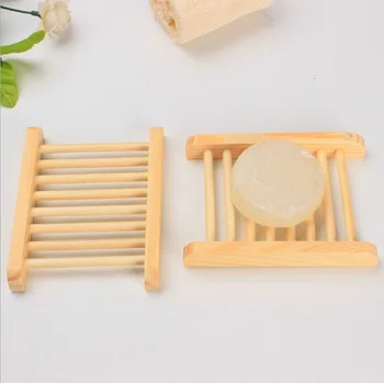 

Wholesale Wood Soap Dish Bathroom Soap Tray Wooden Soap Holder Soapbox 100pcs wen5978