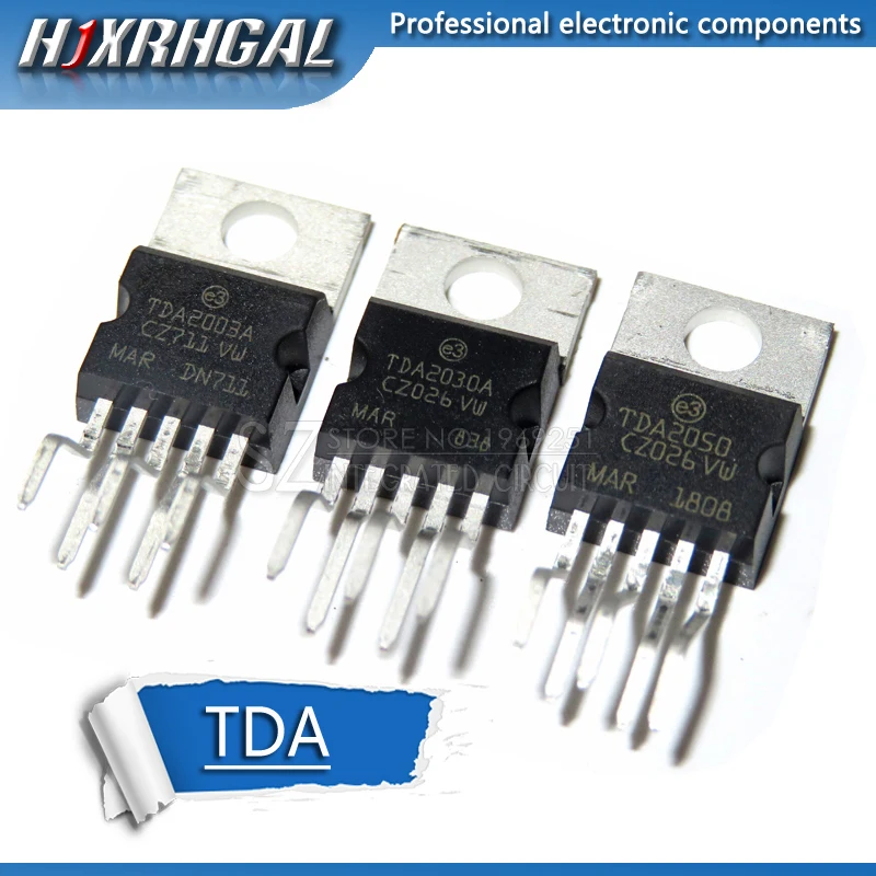 

10PCS TDA2003 TDA2030 TDA2050 LM317T IRF3205 Transistor TO-220 TO220