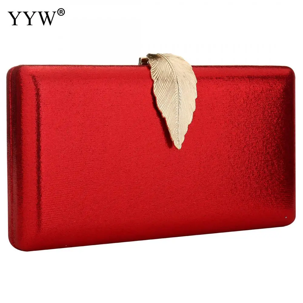 red and gold purse