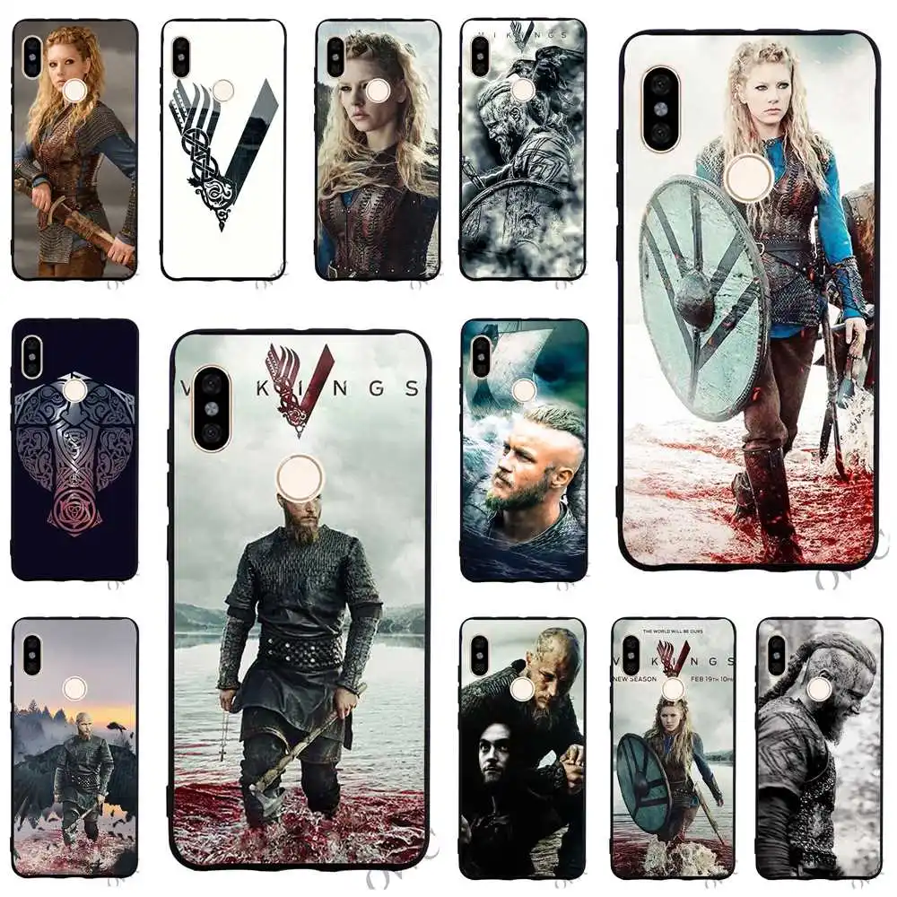 

Protective Vikings Serie 4 Fashion Phone Cover for Xiaomi Redmi Note 6 Pro Case 5 4A 5 Plus 5A Prime 4X 6A TPU
