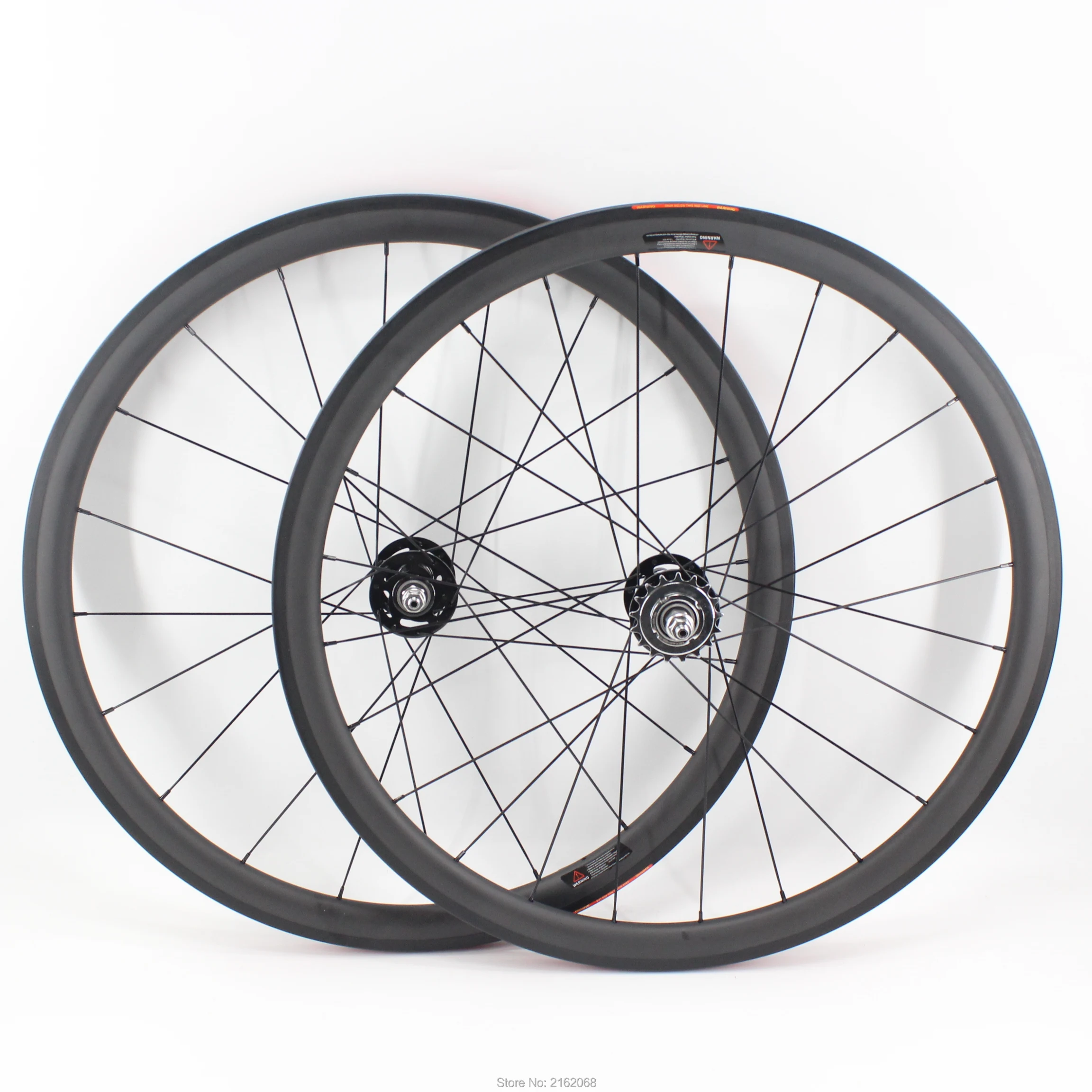 Buy New 700C 38mm tubular rims Track Fixed Gear bicycle matt UD full carbon