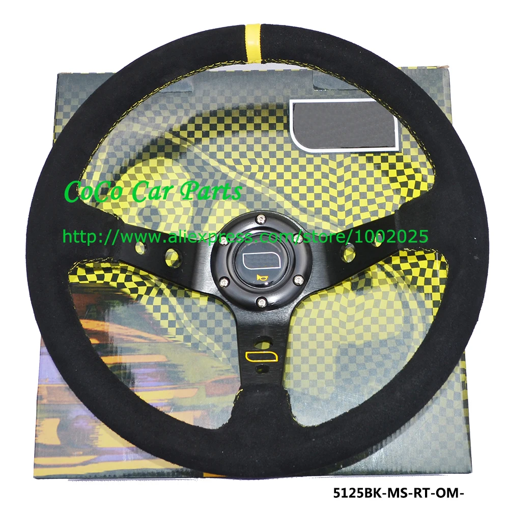 Universal Racing Car Steering Wheel Deep Dish Street Steering Wheel