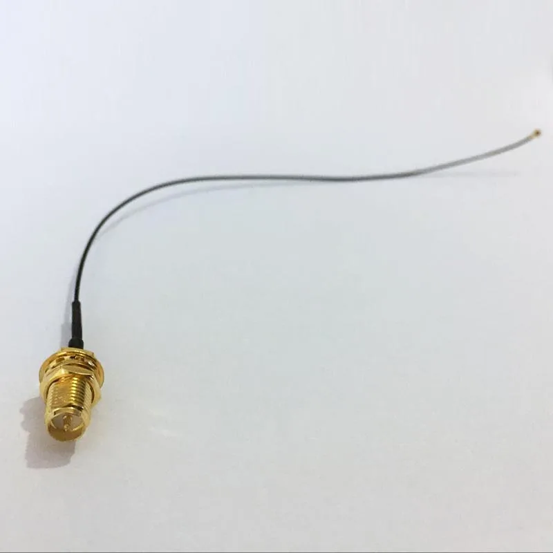 RP SMA Female Jack к IPX IPEX U.FL MHF4 кабель перемычки RF OD 0 81 мм для PCI Wi Fi беспроводной