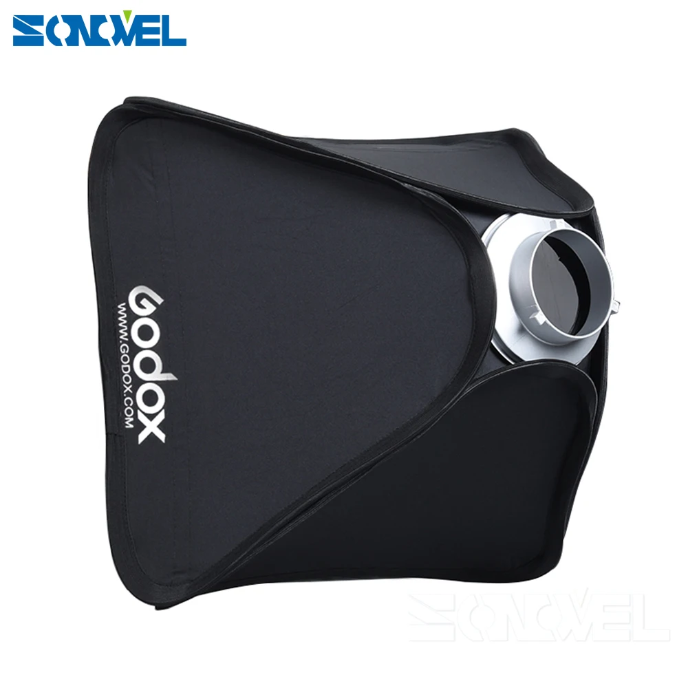 Godox 60x60 см 24 &quotx24&quot складной софтбокс рассеиватель вспышки Bowens Mount для AD600B AD600BM 60*60