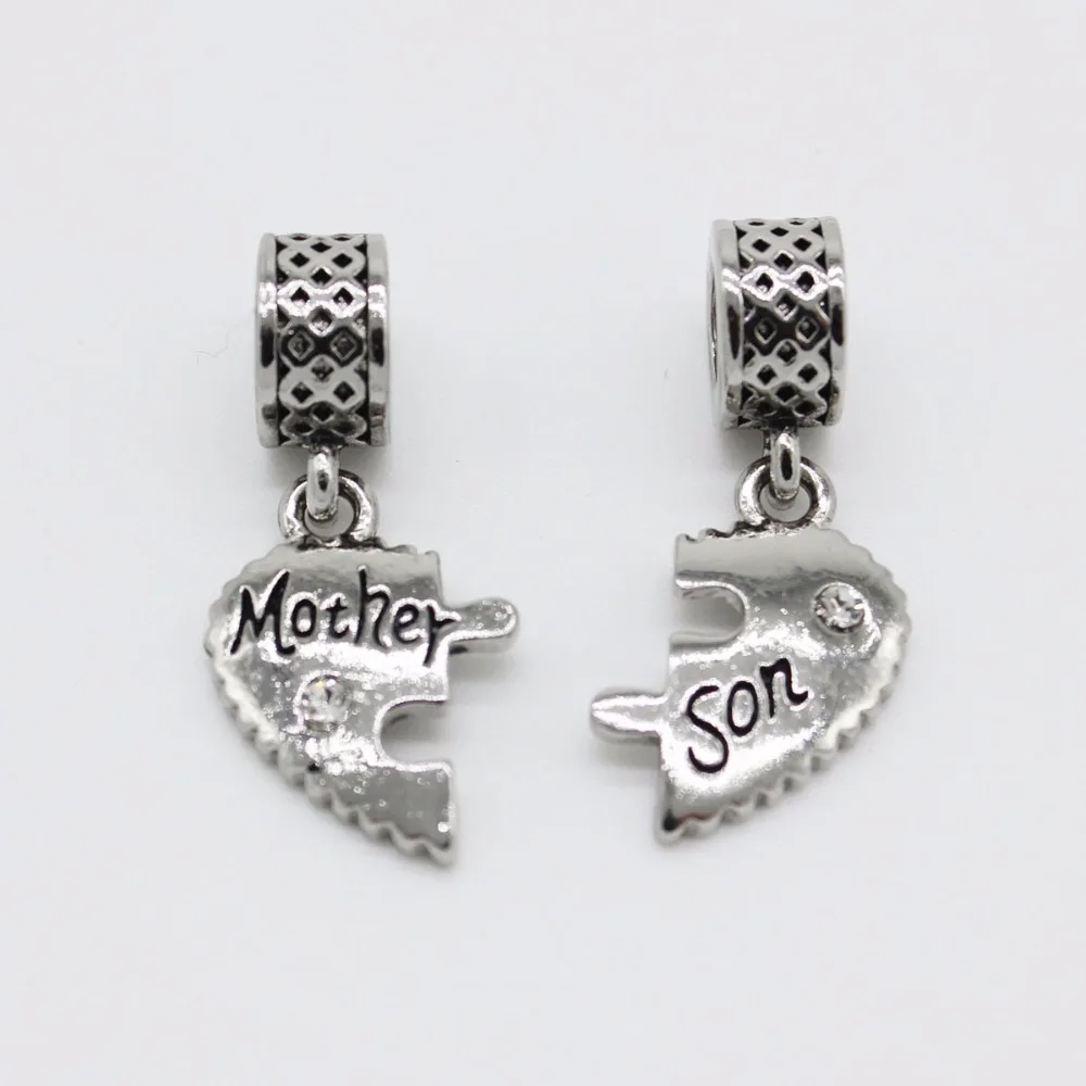 Dangle Charm Mother And Son Pandora Bracelet Dangle Charm Mother - Main Image