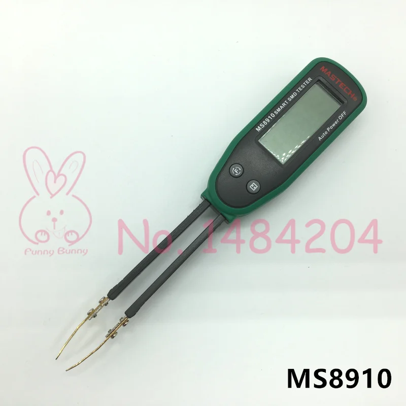 

MS8910 Handhold SMD Tester LCR Automatic Chip Resistor Capacitor Diode Continuity Auto Scanning 1 Piece