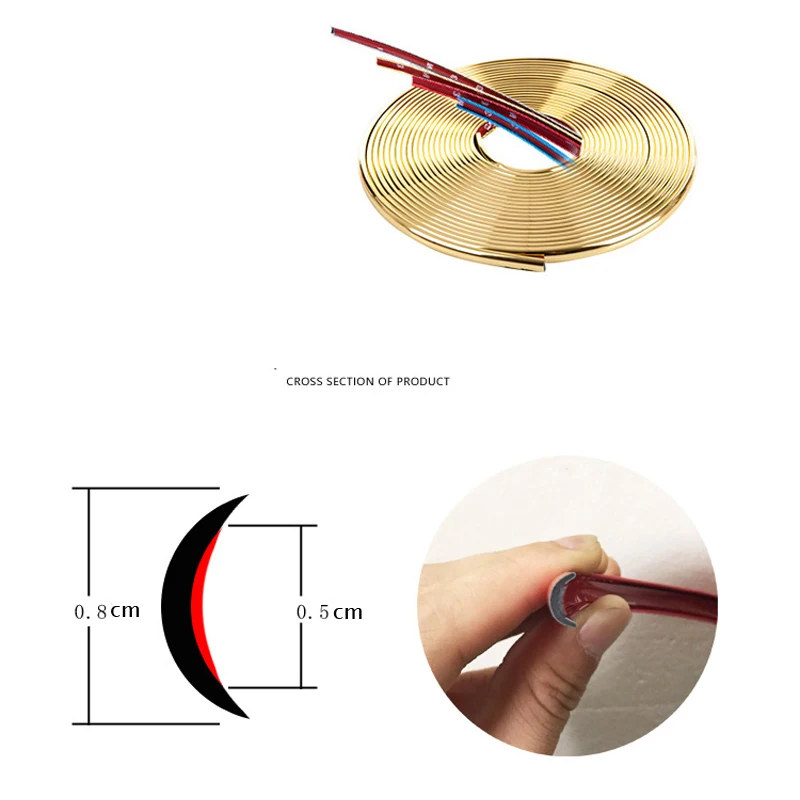 Skateboard Bumper Strip Protective Strip Tape_7