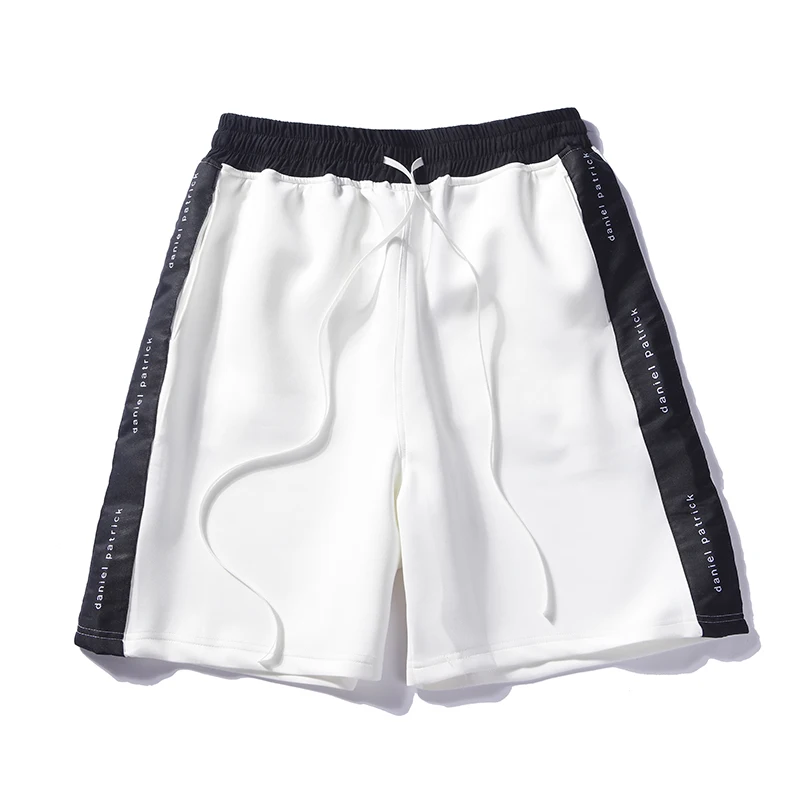 Ins белый и черный Джастин Бибер с той же абзац шорты для бега повседневные пляжные шорты