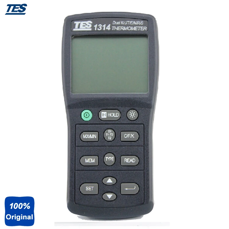 

TES1314 Portable Digital K.J.T.E.R.S.N. Thermometer Multi-channel Thermometer